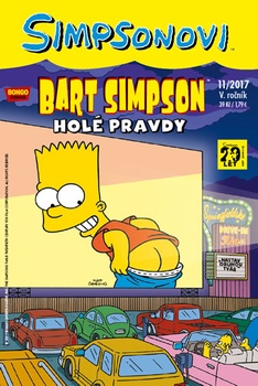 obálka: Simpsonovi - Bart Simpson 11/2017 - Holé pravdy