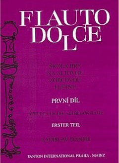 obálka: Flauto dolce - Škola hry na altovou zobcovou flétnu 1.