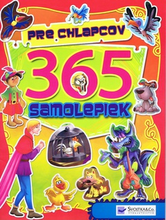 obálka: 365 samolepiek pre chlapcov