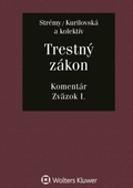 obálka: Trestný zákon