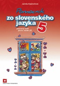 obálka: Pomocník zo slovenského jazyka 5 pre 5. ročník základných škôl