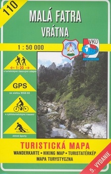 obálka: Malá Fatra Vrátna 1 : 50 000