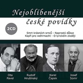 obálka: Nejoblíbenější české povídky - 2CD (čte Rudolf Hrušínský)