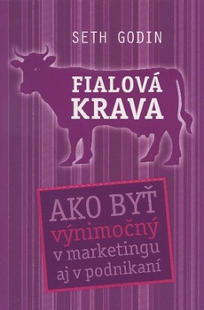 obálka: Fialová krava