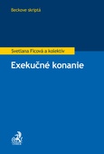 obálka: Exekučné konanie