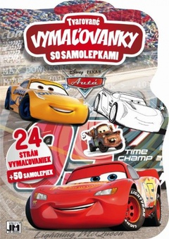 obálka: Tvarované vymaľovanky/ Cars