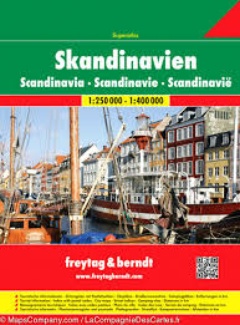 obálka: Autoatlas Škandinávia 1:250 000