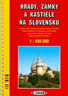 obálka: Autoatlas Hrady, zámky a kaštiele na Slovensku 1:400 000