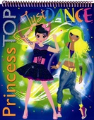 obálka: Princess TOP Just Dance (modrá)