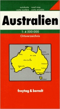 obálka: Austrália 1:4 500 000 automapa