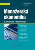 obálka: Manažerská ekonomika - 5., aktualizované a doplněné vydání