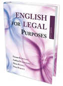 obálka: English for Legal Purposes