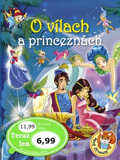 obálka: O vílach a princeznách