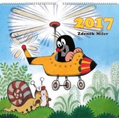obálka: Krteček - nástěnný kalendář 2017