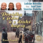 obálka: Povídky z jedné a z druhé kapsy  - KNP-2CD