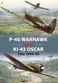obálka: P–40 Warhawk vs Ki–43 Oscar - Čína 1944–45