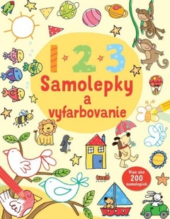 obálka: 123 Samolepky a vyfarbovanie