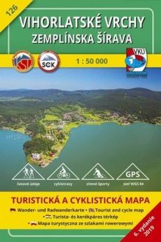 obálka: TM 126 Vihorlatské vrchy - Zemplínska šírava