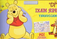 obálka: Macko Puf - Super Maxi maľovanky