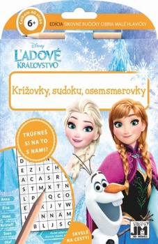 obálka: Krížovky, sudoku,osemsmerovky/Ľadové kráľovstvo