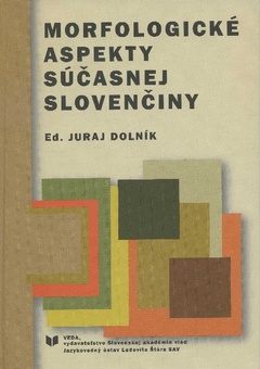 obálka: Morfologické aspekty súčasnej slovenčiny