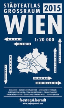 obálka: Autoatlas Viedeň 1:20 000