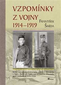 obálka: Vzpomínky z vojny 1914 – 1919