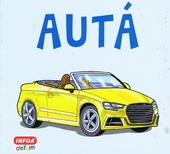 obálka: Štvorcové leporelo - Autá