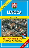 obálka: Levoča - mapa mesta 1:10000