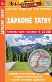 obálka: Západné Tatry 1:25 000