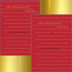 obálka: VOJNA A MÍR I, II