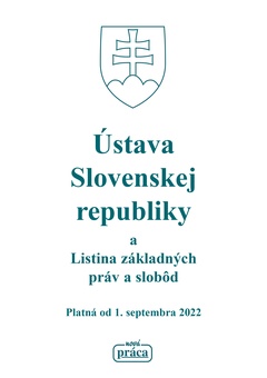 obálka: Ústava Slovenskej republiky a Listina základných práv a slobôd