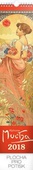 obálka: Alfons Mucha 2018 - nástěnný kalendář