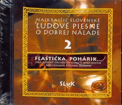 obálka: Najkrajšie slov. ľud. piesne 2-CD-Fľaštička, pohárik...