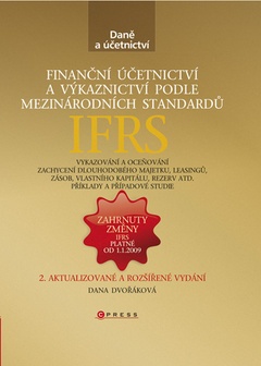 obálka: Finanční účetnictví a výkaznictví podle mezinárodních standardů IAS/IFRS