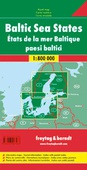 obálka: Baltské štáty 1:800 000 automapa