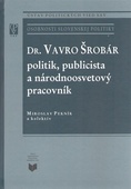 obálka: Vavro Šrobár – politik, publicista a národnoosvetový pracovník