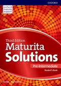 obálka: Maturita Solutions, 3rd Edition Pre-Intermediate Student's Book