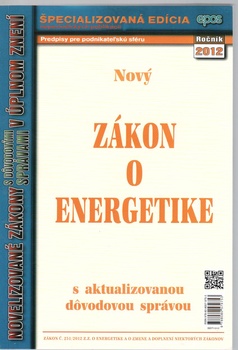 obálka: ZÁKON O ENERGETIKE
