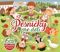 obálka: CD - Pesničky pre deti 6 CD BOX