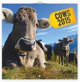 obálka: Krávy - nástěnný kalendář 2015