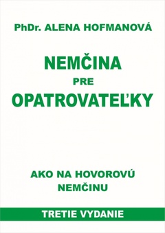 obálka: Nemčina pre opatrovateľky-3.vyd.-ako na hovorovú nemčinu