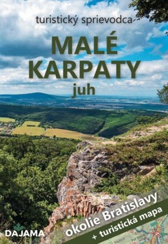 obálka: Malé Karpaty – juh (okolie Bratislavy) + mapa