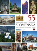 obálka: 55 najkrajších miest a mestečiek Slovenska, 2. vydanie