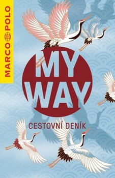 obálka: My Way Cestovní deník vzor ptáci