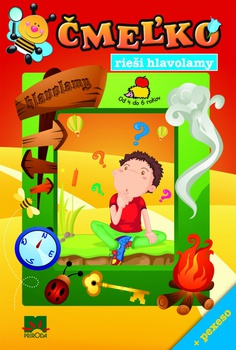 obálka: Čmeľko rieši hlavolamy + pexeso