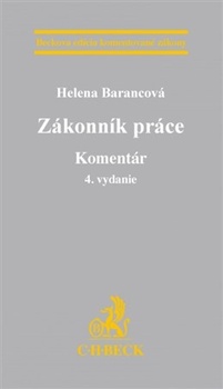 obálka: Zákonník práce. Komentár