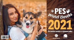 obálka: Pes priateľ človeka 2021 - stolový kalendár