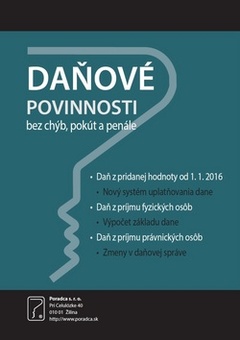 obálka: Daňové povinnosti bez chýb, pokút a penále