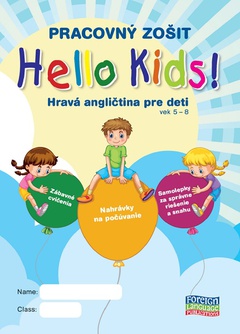 obálka: Hello Kids! Hravá angličtina pre deti vek 5-8 - Pracovný zošit